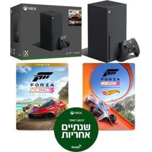 Manno_games קונסולות משחק קונסולת משחק Microsoft Xbox Series X Forza Horizon 5 Premium Edition - נפח 1TB SSD