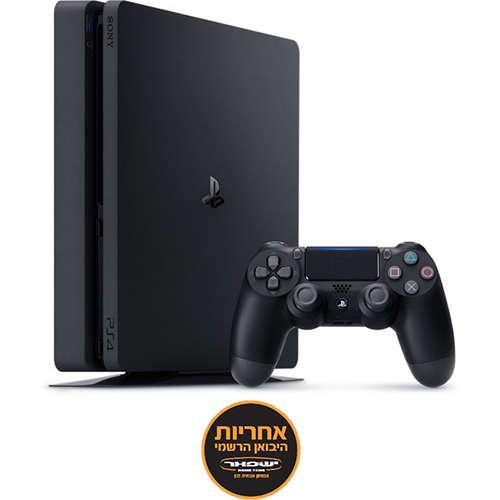 Manno_games קונסולות משחק קונסולת משחק Sony PlayStation 4 Slim 500GB - צבע שחור - אחריות יבואן רשמי על ידי ישפאר