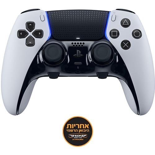 Manno_games אביזרי גיימיניג בקרי משחק והגאים בקר משחק אלחוטי Sony PlayStation DualSense Edge for PS5 - צבע לבן - אחריות יבואן רשמי ישפאר